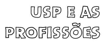 logo usp e as profissoes